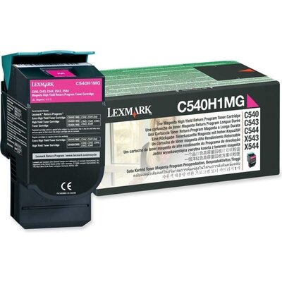 Консуматив Lexmark C54x, X54x Magenta High Yield Return Programme Toner Cartridge (2K)