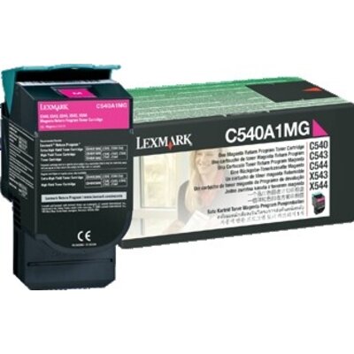 Консуматив Lexmark C54x, X54x Magenta Return Programme Toner Cartridge (1K)