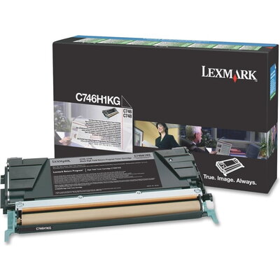 Консуматив Lexmark C746, C748 Black High Yield Return Program Toner Cartridge