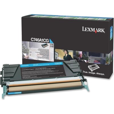 Консуматив Lexmark C746, C748 Cyan Return Program Toner Cartridge