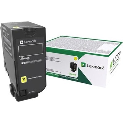 Консуматив Lexmark CS727de/728de/CX727de Standard Standard Yellow Return Programme Toner Cartridge