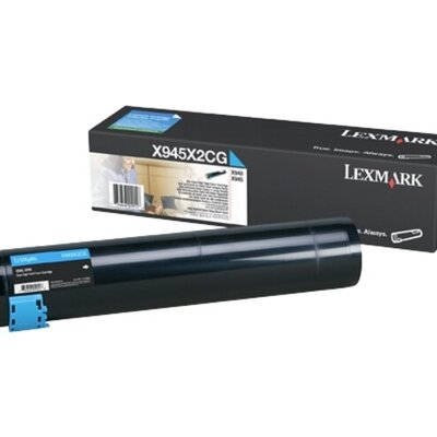 Консуматив Lexmark X940e, X945e Cyan High Yield Toner Cartridge (22K)