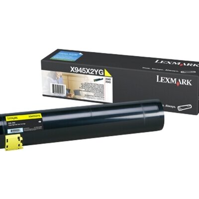 Консуматив Lexmark X940e, X945e Yellow High Yield Toner Cartridge (22K)