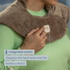 Термоподложка Beurer HK 165 Huggy Taupe Shoulder heat pad; Soft & cosy material; lithium-ion battery; Soothing heat for up to 4 