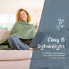 Термоподложка Beurer HD 72 Waffle Sage Green Heated overblanket; Soft and cuddly surface; Machine-washable at 30°C; 3 temp. sett