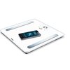 Везна Beurer BF 600 BF diagnostic bathroom scale in pure white, Weight, body fat, body water, muscle percentage, bone mass, AMR/