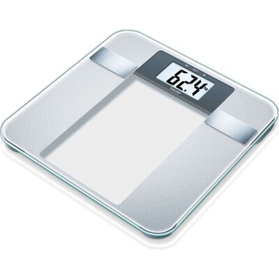 Везна Beurer BG 13 Diagnostic Bathroom Scale; XL display;body weight, body fat, body water, muscle percentage,bone mass, 10 user