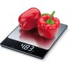 Везна Beurer KS 34 XL kitchen scale; Stainless steel weighing surface; Magic LED; 15 kg / 1 g