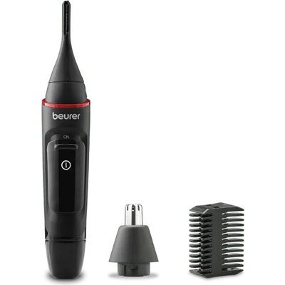 Тример Beurer MN3X mini trimer; For trimming and shaping eyebrow, nose and ear hairs; 2 attachments and extra comb attachment 3/