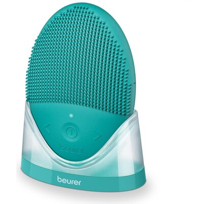 Уред за лице Beurer FC 52 Laguna silicone facial brush, 2-in-1 function - deep-pore cleansing & gently massage, Vibration techno