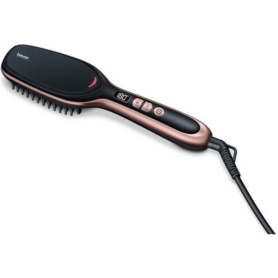 Електрическа четка за коса Beurer HS 60 Hair straightening brush, LED display, ion technology, ceramic coating, 120-200 °,safety