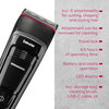 Машинка за подстригване Beurer MN5X hair clipper, 7 Attachments, 6 adjustable cutting lengths and 4-stage fine adjustment, LED d