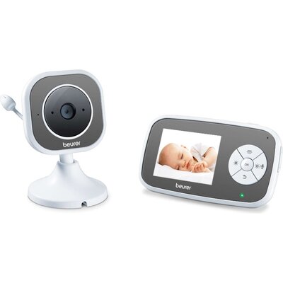 Бебефон Beurer BY 110 video baby monitor,  2.8'' LCD colour display,infrared night vision function,4 gentle lullabies,Intercom f