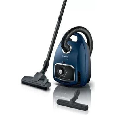 Прахосмукачка Bosch BGB6X300 Series 6, Vacuum cleaner with bag, 4l, Blue