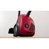 Прахосмукачка Bosch BGBS2RD1H, Vacuum cleaner with bag 3.5 l, Series 2, 600W, 80 dB(A), red