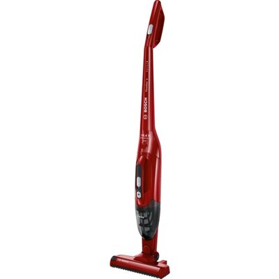 Прахосмукачка Bosch BBHF214R, Cordless Handstick Vacuum Cleaner, 2 in 1 Readyy'y, Series 2, 14.4V, Red