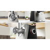 Месомелачка Bosch MFWS820M, SER8, Meat mincer, Blocking power: 2500W, 4,5 kg/min, 10-year motor, dishwasher safe, kebbe att., sa