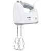 Миксер Bosch MFQ36460, Hand mixer, 450 W, White, includes bowl and stand