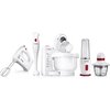 Миксер Bosch MFQP1000, Hand mixer, YourCollection, 300 W, 2 speeds plus turbo function, instant start/turbo, white