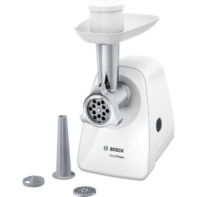 Месомелачка Bosch MFW2510W Meat grinder, SmartPower, 350 W, White