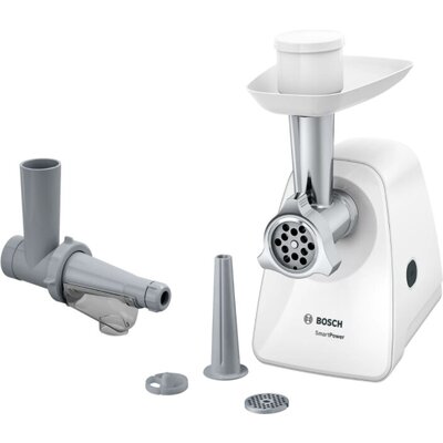 Месомелачка Bosch MFW2515W Meat grinder, SmartPower, 350 W, White