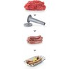 Месомелачка Bosch MFW67440, Meat mincer, ProPower, 700 W - 2000W, Discs: 3 / 4,8 / 8 mm, Sausage attachment, Kebbe attachment, O