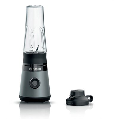 Блендер Bosch MMB2111S, Blender VitaPower Series 2, 0,6 L, 450 W, ToGo bottle from Tritan, Grey