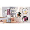 Блендер Bosch MMB2111T, Blender VitaPower Series 2, 0,6 L, 450 W, ToGo bottle from Tritan, Silver