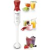 Пасатор Bosch MSM64010, Blender, ErgoMixx, 450 W, Included transparent jug, White, red