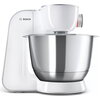 Кухненски робот Bosch MUM58231, Kitchen machine, MUM5, 3D Planetary Mixing 1000 W, add. Plastic blender, Meat mincer, White - Si