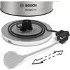 Електрическа кана Bosch TWK4P440, Kettle, DesignLine, 2000-2400 W, 1.7 l,  OneCup function, Stainless steel