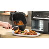Уред за здравословно готвене Bosch MAFD440B7, Air Fryer Double Flex Drawer, 9L (2x4.5L), 2500 W, 40-230 °C, Touch Control, Black