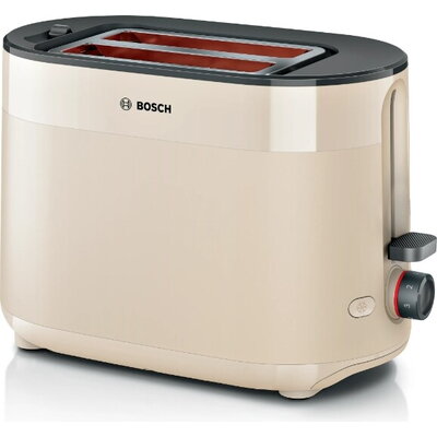 Тостер Bosch TAT2M127, MyMoment Compact toaster, 950 W, Auto power off, Defrost and reheat setting, Integrated warming grid, Hig