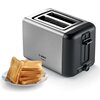 Тостер Bosch TAT3P420, Compact toaster,DesignLine,Stainless steel, 820-970 W, Auto power off, Defrost and warm setting, Lifting 