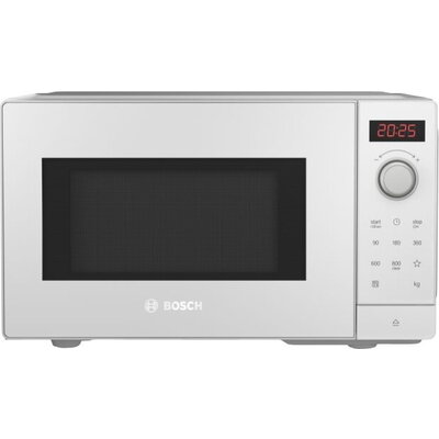 Микровълнова печка Bosch FFL023MW0, SER2, Freestanding microwave, 800 W, 20 l, Number of power levels 5, 27 cm glass rotating pl