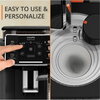 Кафеавтомат Krups EA912HF0 Esp Fa Sensation Milk Coal Ee