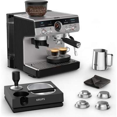Кафемашина Krups XP804T10 Esp Pump+Grinder Precision Plus