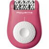 Епилатор Rowenta EP1110F1, Easy Touch NEON Pink, compact, 2 speeds, cleaning brush, beginner attachment