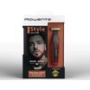 Тример Rowenta TN6040F4 Hybrid Forever Sharp Orange Style, beard, cordless, waterproof 3-in-1, self-sharpening blades, 100% stai