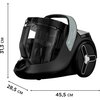 Прахосмукачка Rowenta RO7C32EA Green Force Cyclonic Effitech 500W, crevice, sofa, parquet
