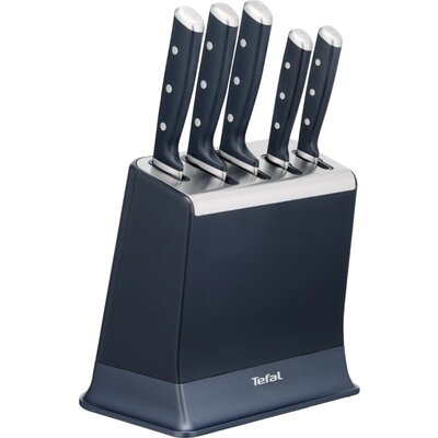 Комплект ножове Tefal K297S644 Set Block+5Knives Eversharp Pro