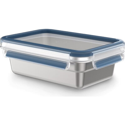 Кутия за съхранение Tefal N1150410 Mseal Steel Re 0.8 L Blue Tef1
