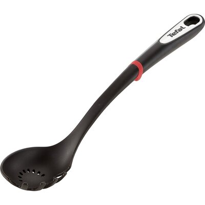 Лъжица Tefal K2060214, Ingenio, Pasta spoon, Kitchen tool, Nylon/Fiberglass, 39.6x10.6x6.4cm, Up to 220°C, Dishwasher safe, blac