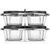 Бурканчета Tefal XA6140E0 8 glass jars with lids for Cook4me