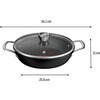 Тиган Tefal G3308802 Sah24Lid Ml Alz Pe Excel Plus B
