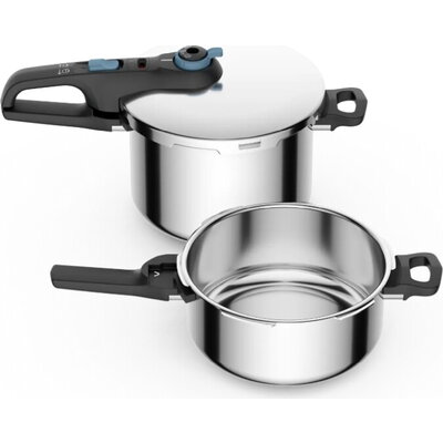 Тенджера Tefal P2584301 Set 4+6L Trendy Tefal Aqua Blue