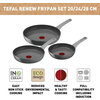 Комплект тигани и тенджери Tefal C4279132 SET 3FP CER RENEW ON HIPPO IRON