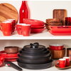 Комплект тигани и тенджери Tefal L1539053 Easy Cook & Clean 10pcs set : FP24/28 + SCP 16/20 with lids + sautepan 24 with lid  + 