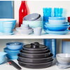 Комплект тигани и тенджери Tefal L1539053 Easy Cook & Clean 10pcs set : FP24/28 + SCP 16/20 with lids + sautepan 24 with lid  + 