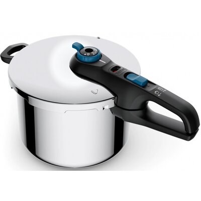 Тенджера Tefal P2580701, SECURE TRENDY 6L TEFAL AQUA BLU